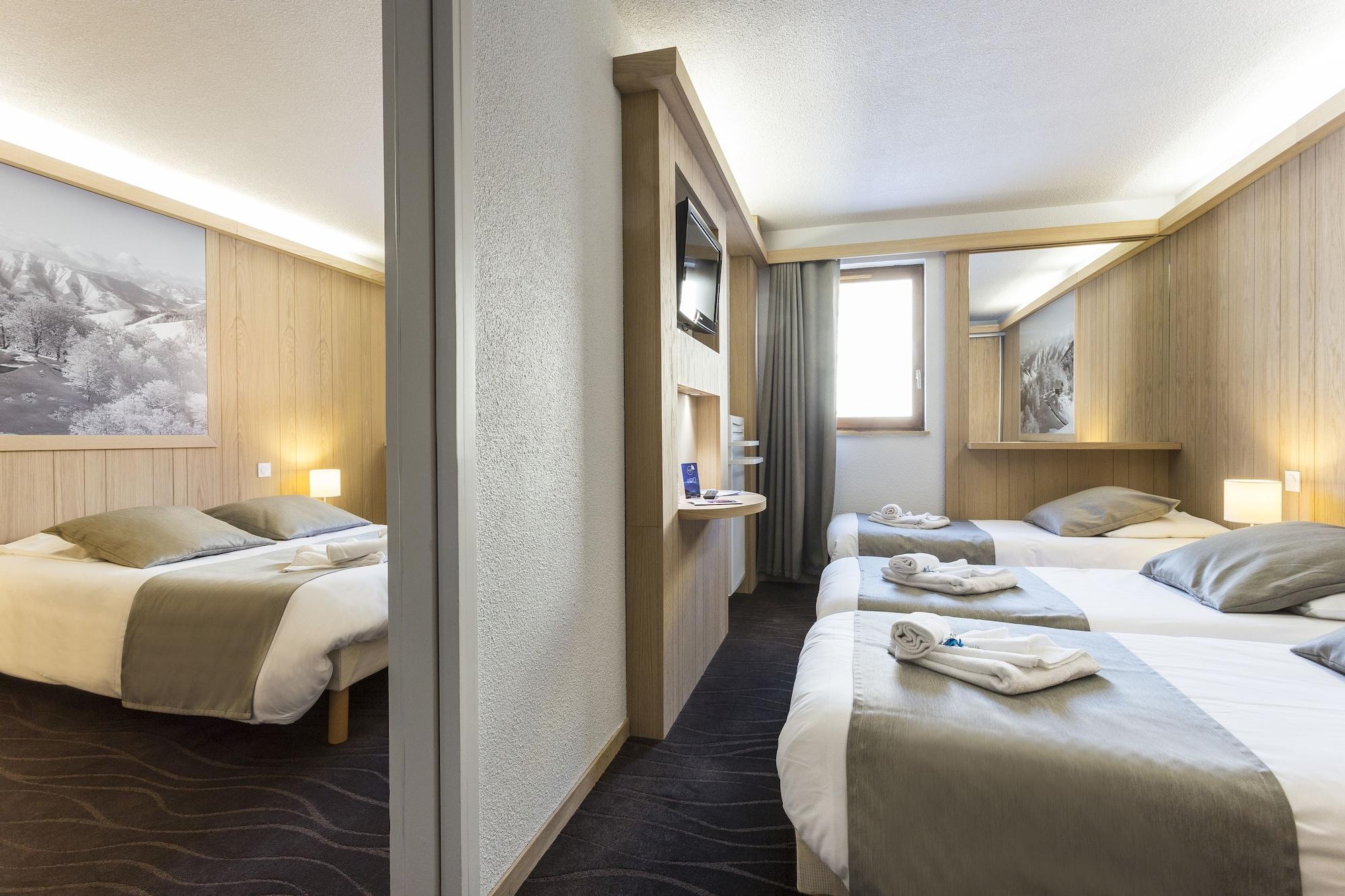 Hotel Club Mmv Les Bergers **** Alpe d'Huez Eksteriør bilde
