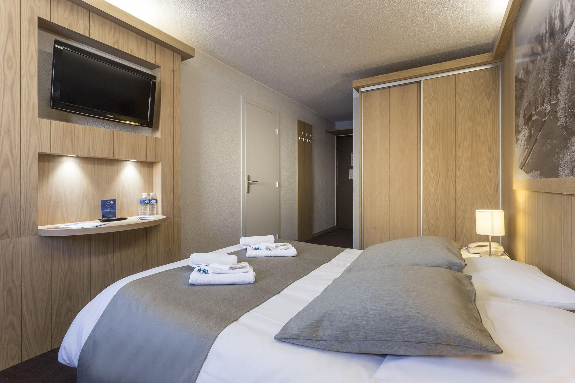 Hotel Club Mmv Les Bergers **** Alpe d'Huez Eksteriør bilde