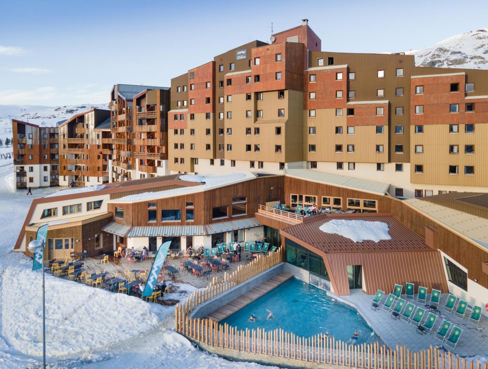 Hotel Club Mmv Les Bergers **** Alpe d'Huez Eksteriør bilde