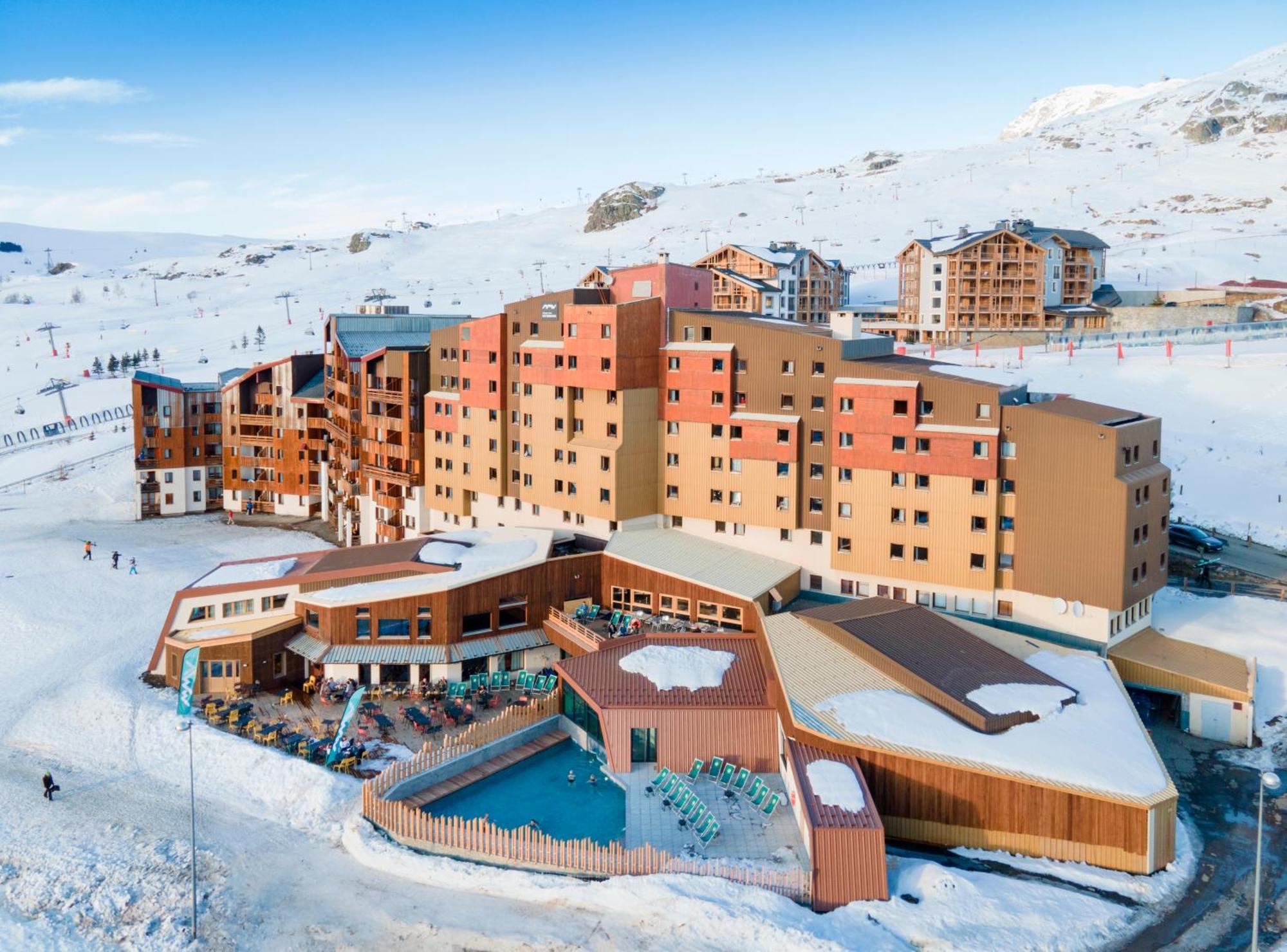 Hotel Club Mmv Les Bergers **** Alpe d'Huez Eksteriør bilde