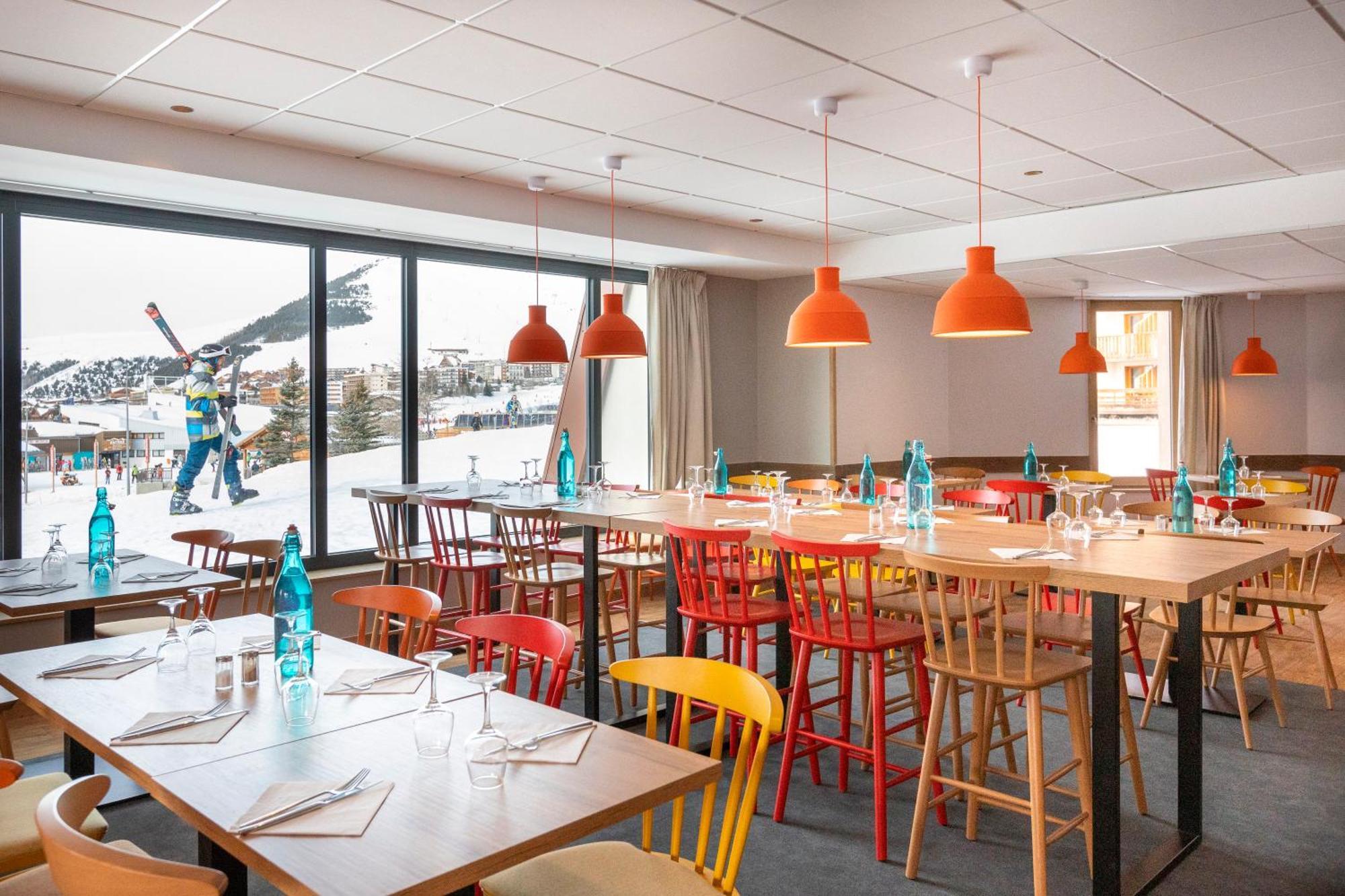 Hotel Club Mmv Les Bergers **** Alpe d'Huez Eksteriør bilde