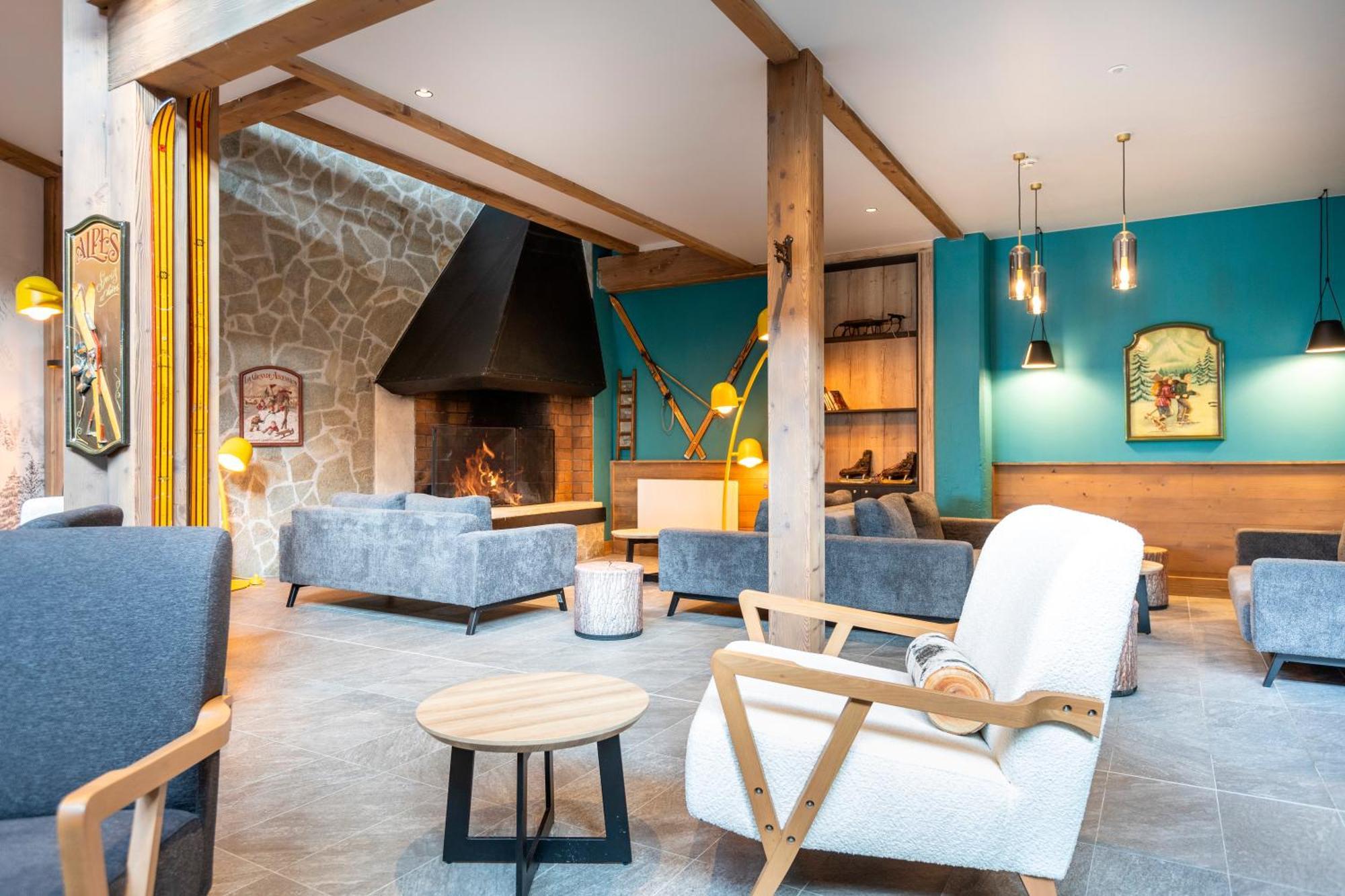 Hotel Club Mmv Les Bergers **** Alpe d'Huez Eksteriør bilde