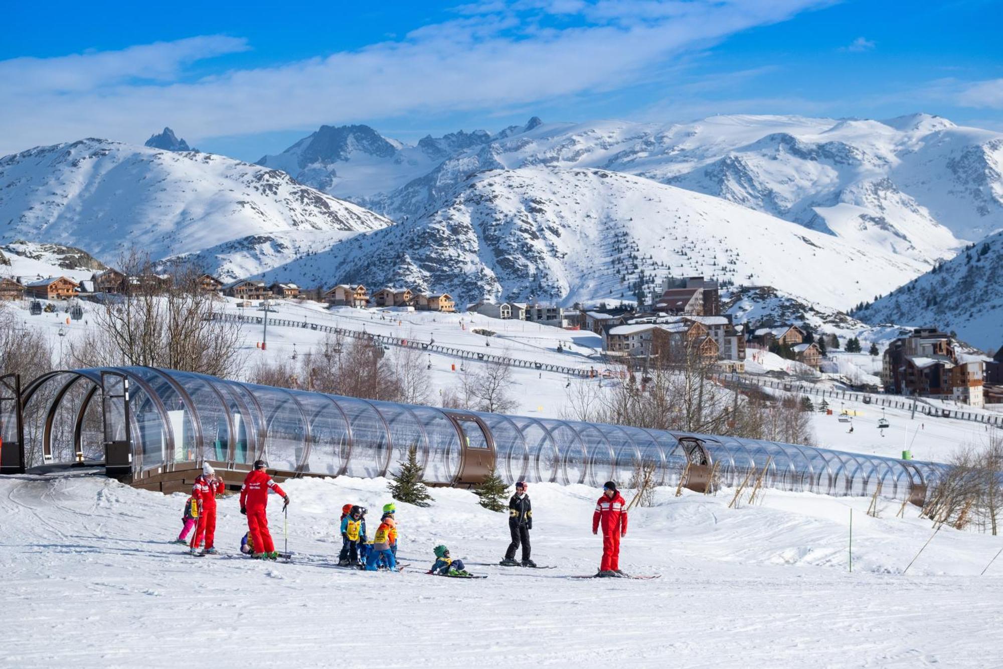 Hotel Club Mmv Les Bergers **** Alpe d'Huez Eksteriør bilde