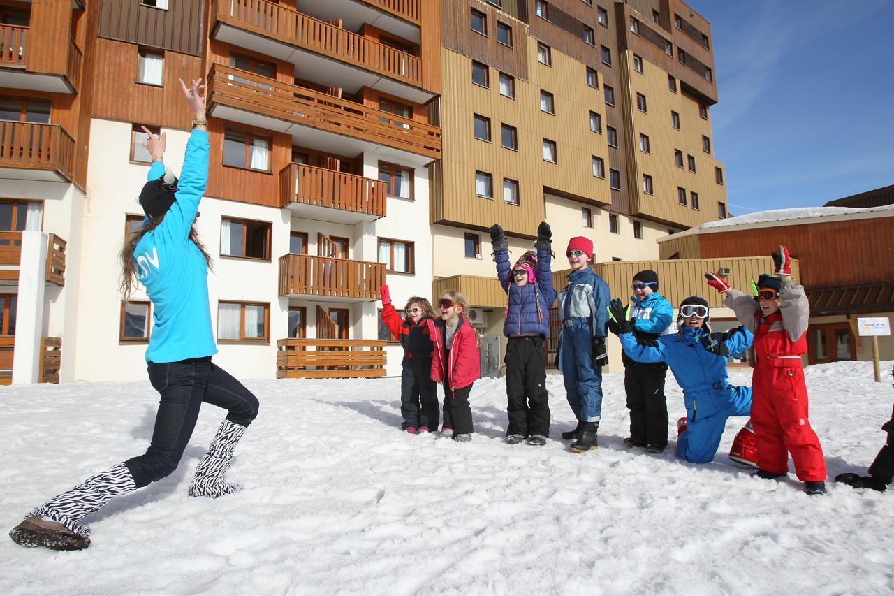 Hotel Club Mmv Les Bergers **** Alpe d'Huez Eksteriør bilde