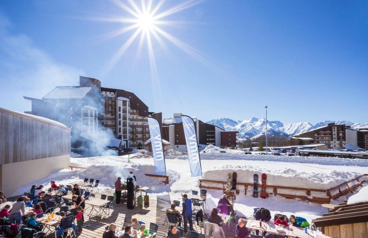Hotel Club Mmv Les Bergers **** Alpe d'Huez Eksteriør bilde